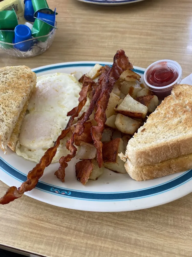 Sourdough Toast and Bacon
